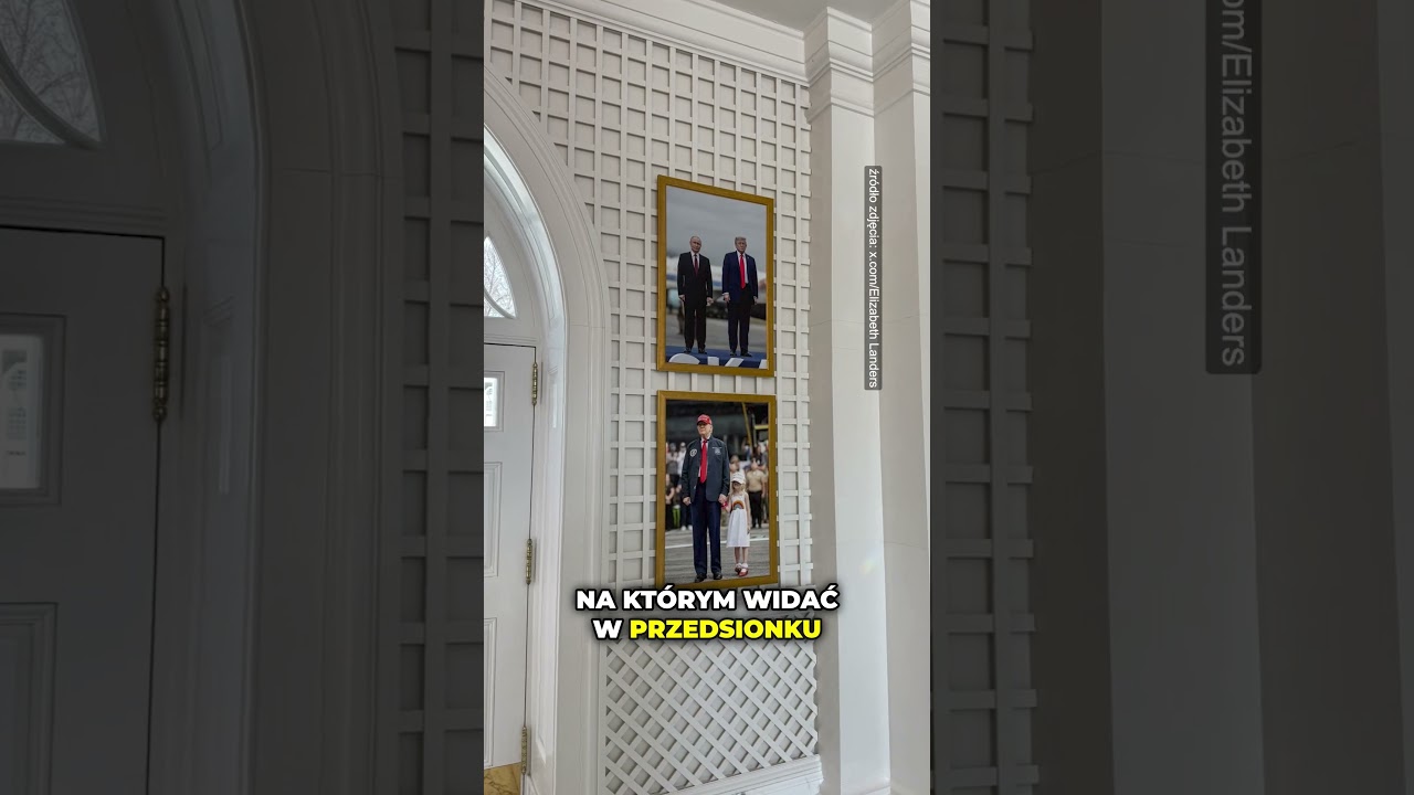 TRUMP POWIESIŁ W BIAŁYM DOMU ZDJĘCIE Z PUTINEM?!