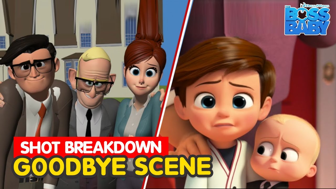 Boss Baby Sad Goodbye Scene | How It Was Animated