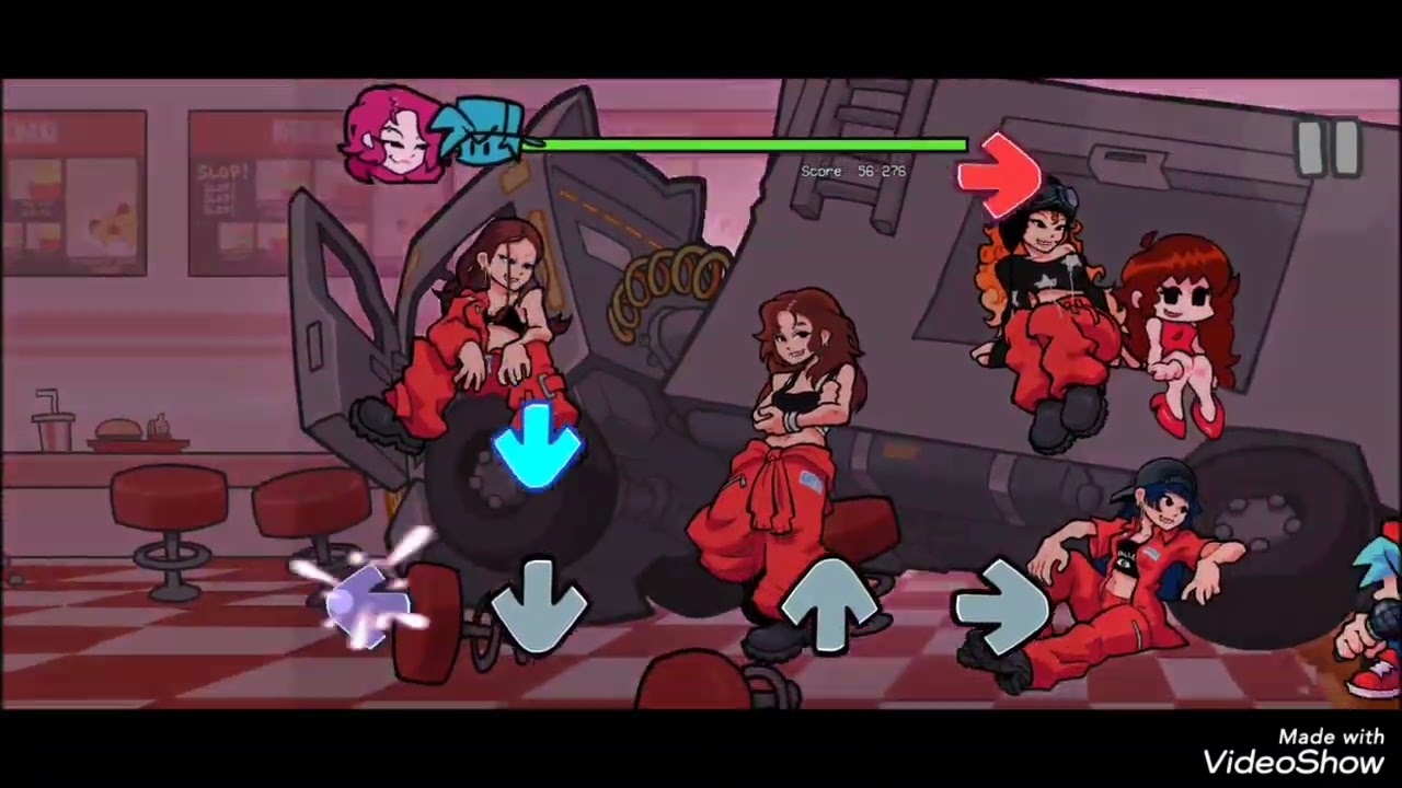 Jugando la canción de las LE SSERAFIM de la actualización de FNF ✨🔥👊🏻(Aviso:no soy buena jugando)🥲😅