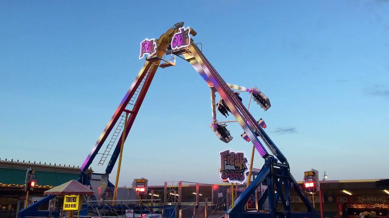 Freak out ride pleasure beach Skegness