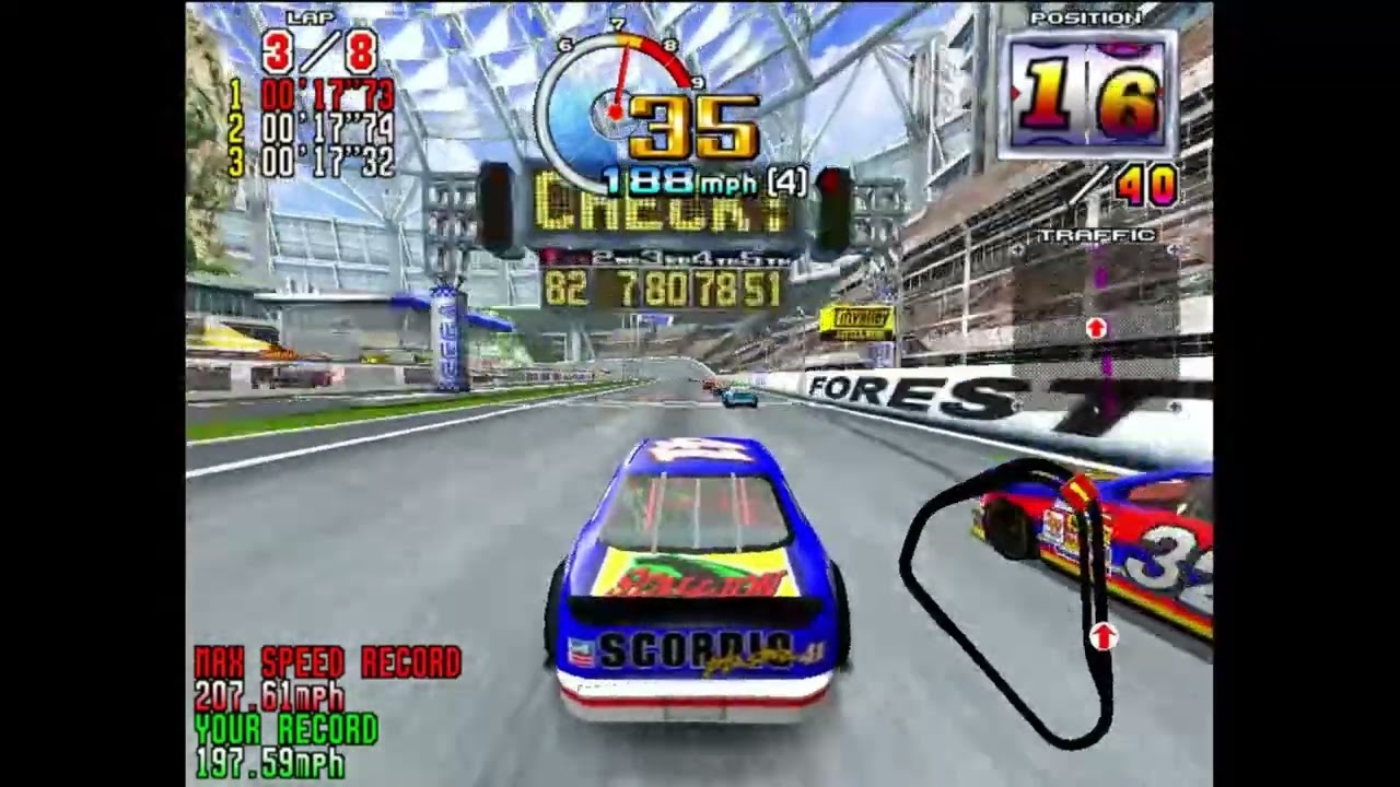 Daytona USA 2 BOTE Beginner Course Normal Car