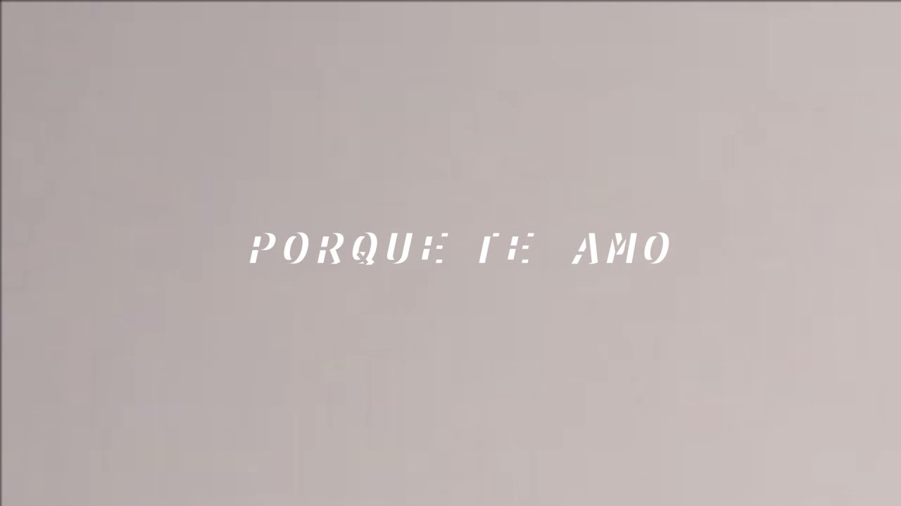Porque te amo - Sergio Pangaro