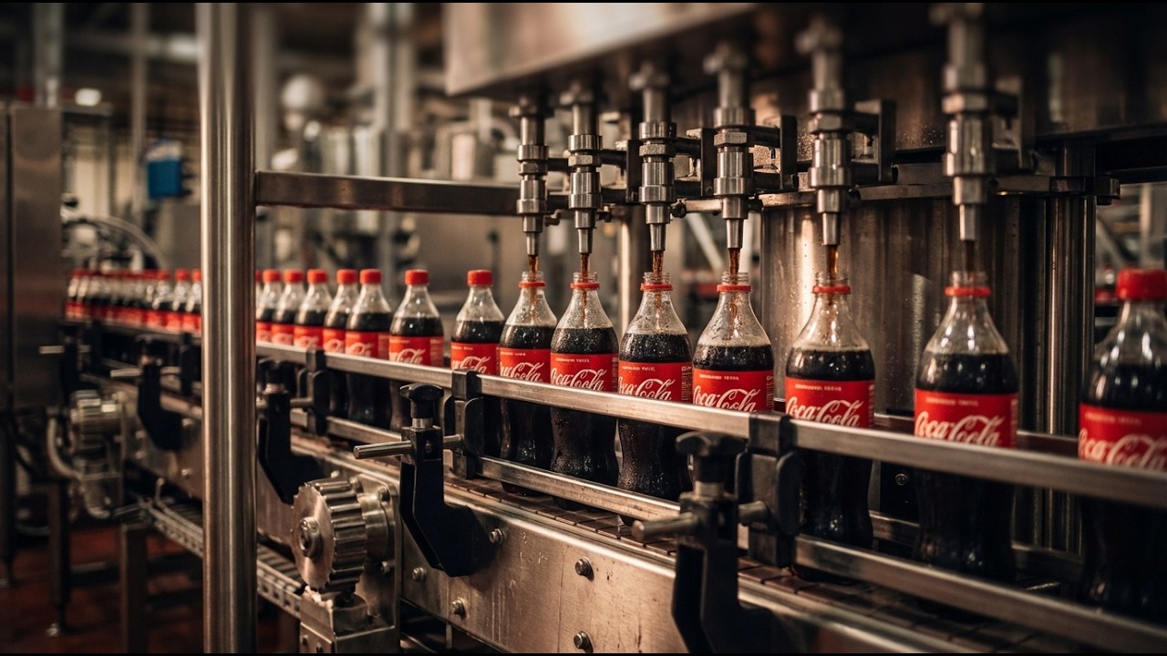How Coca Cola Are Made - Inside The Factory
