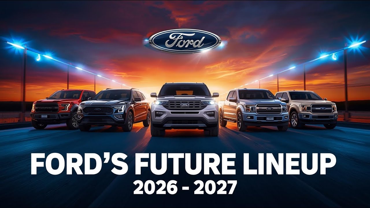 Ford&rsquo;s Future Lineup 2026&ndash;2027 | 6 All-New Models That Redefine Power & Innovation
