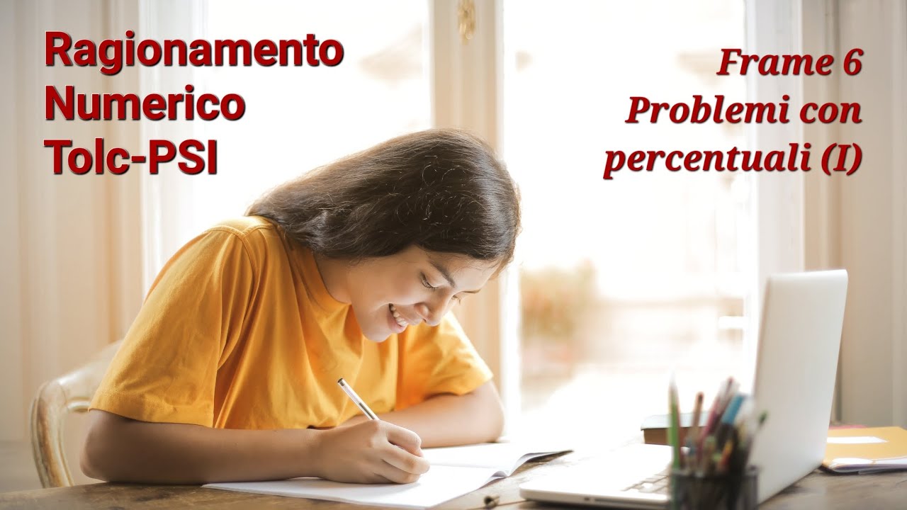 Tolc-PSI Ragionamento Numerico - Problemi con percentuali (1)