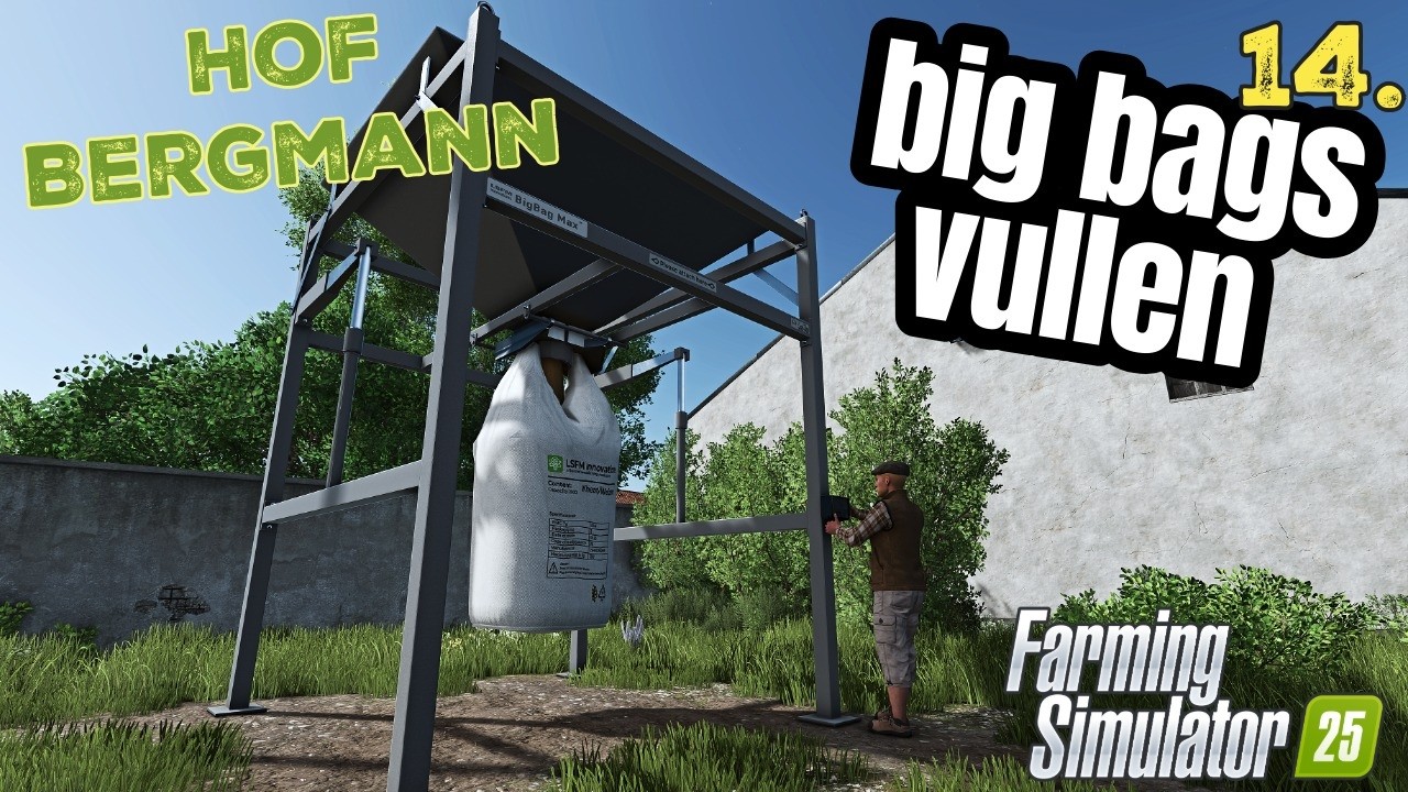 BIG BAGS VULLEN | Hof Bergmann FS25  | 14 | Farming Simulator 25 ( NL / ENG ) | #fs25