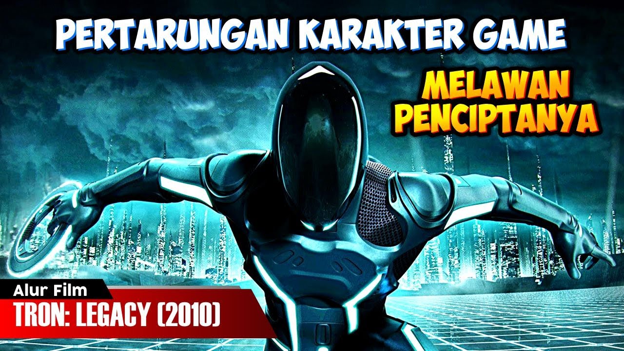 PERTARUNGAN KARAKTER GAME MELAWAN PENCIPTANYA | ALUR CERITA FILM TRON: LEGACY (2010)