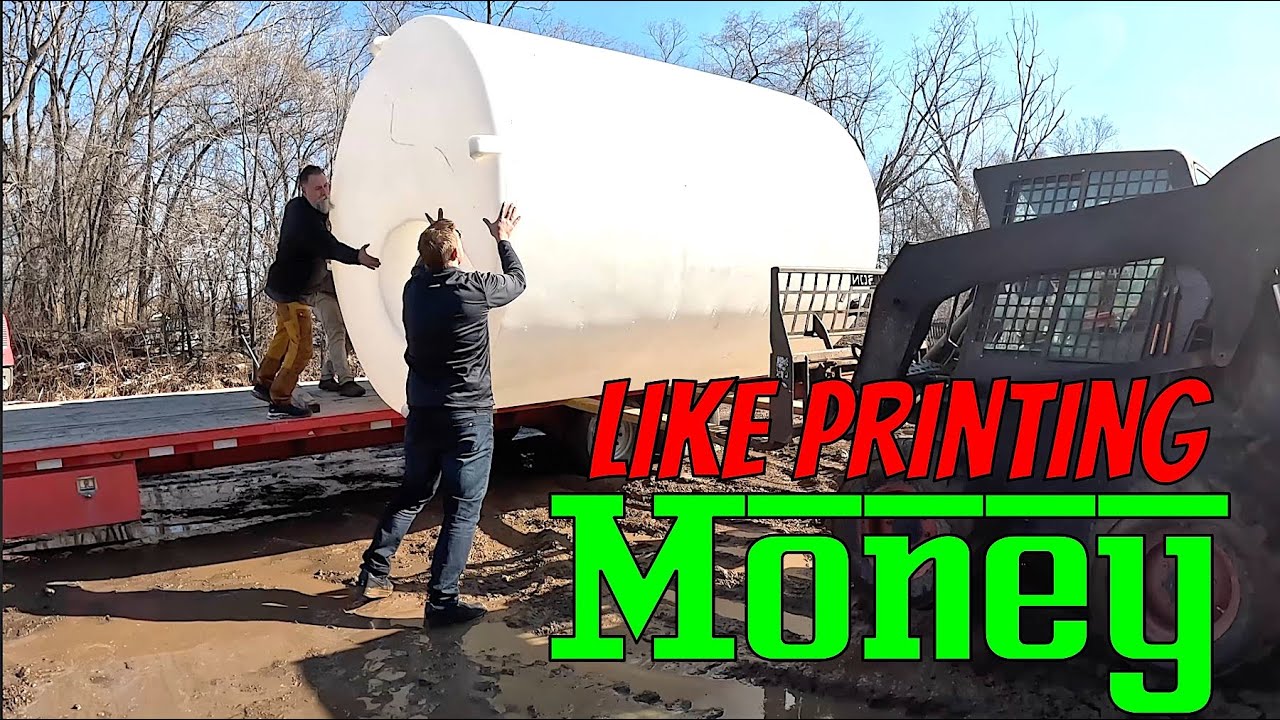 Making MOUNTAINs of MONEY! VSI brine system    4K
