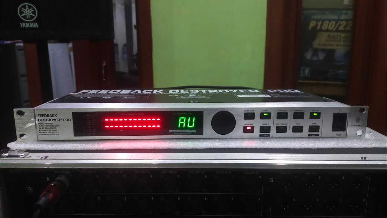 Anti Storing Ngang Nging Ngung.. Test Feedback Destroyer Behringer DSP1124P