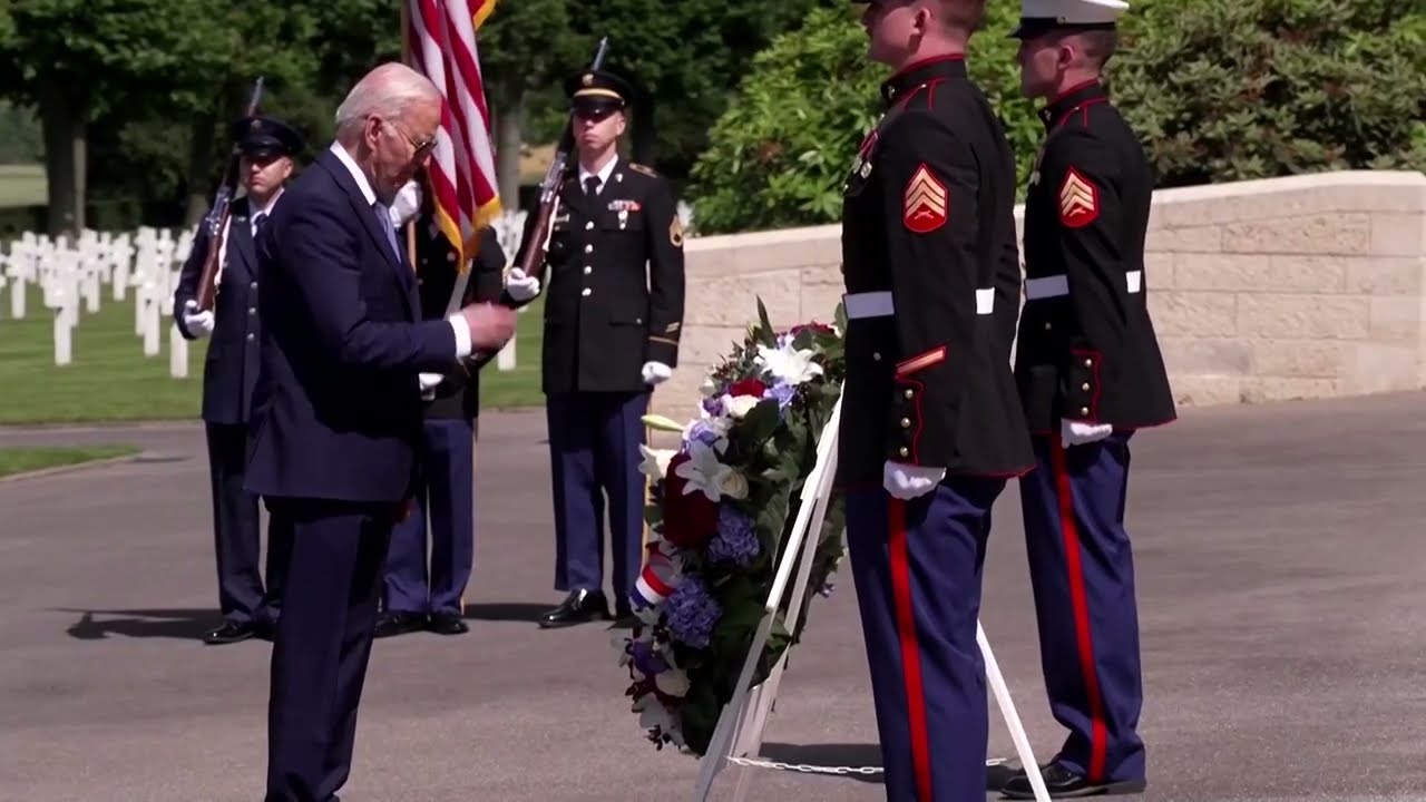 Biden visits American cemetery in France that Trump skipped | REUTERS
