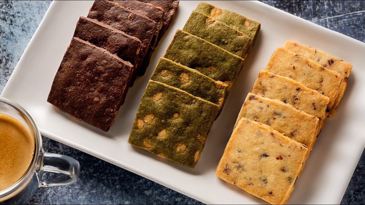 Assorted Shortbread Cookies Recipe!