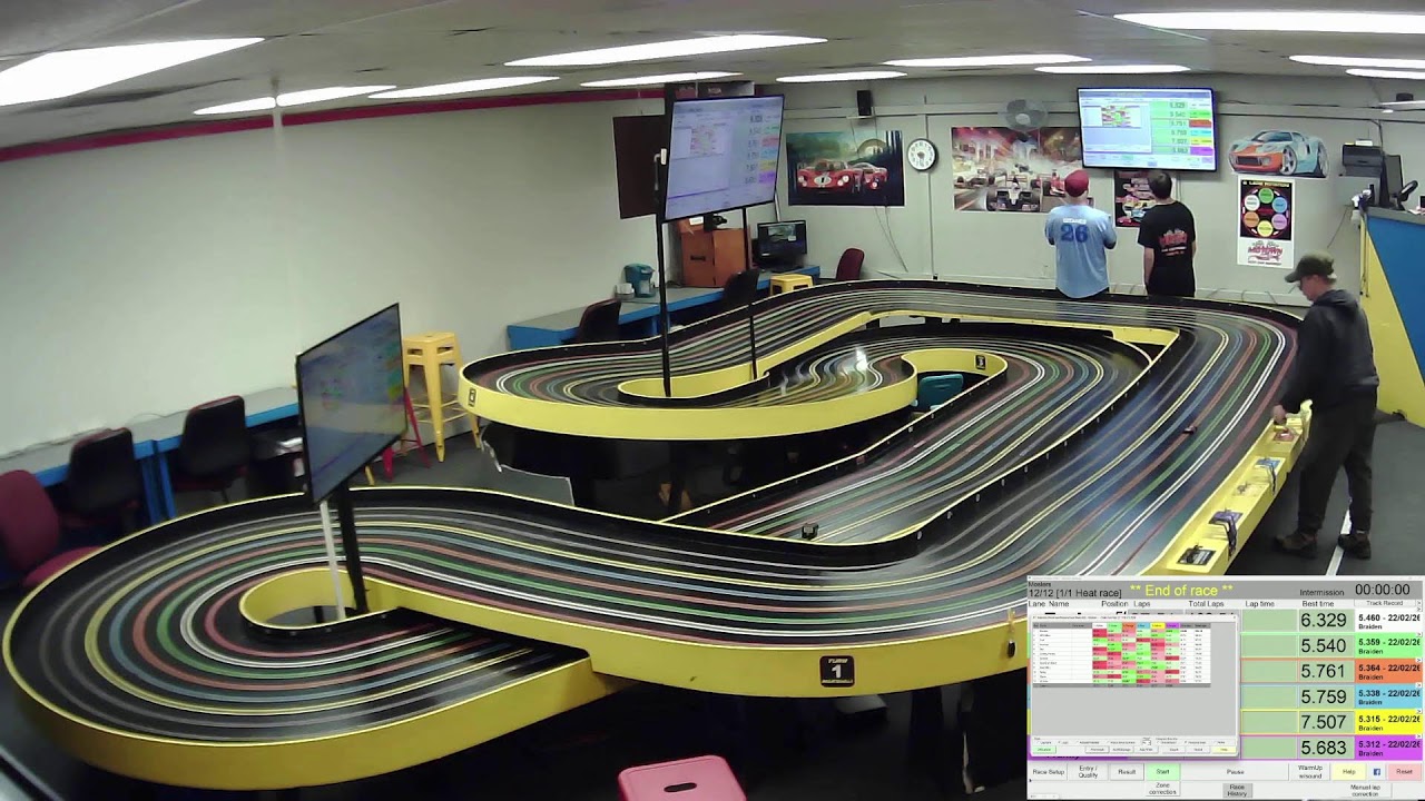 Live 1/32nd Scale Racing at Motown Raceway