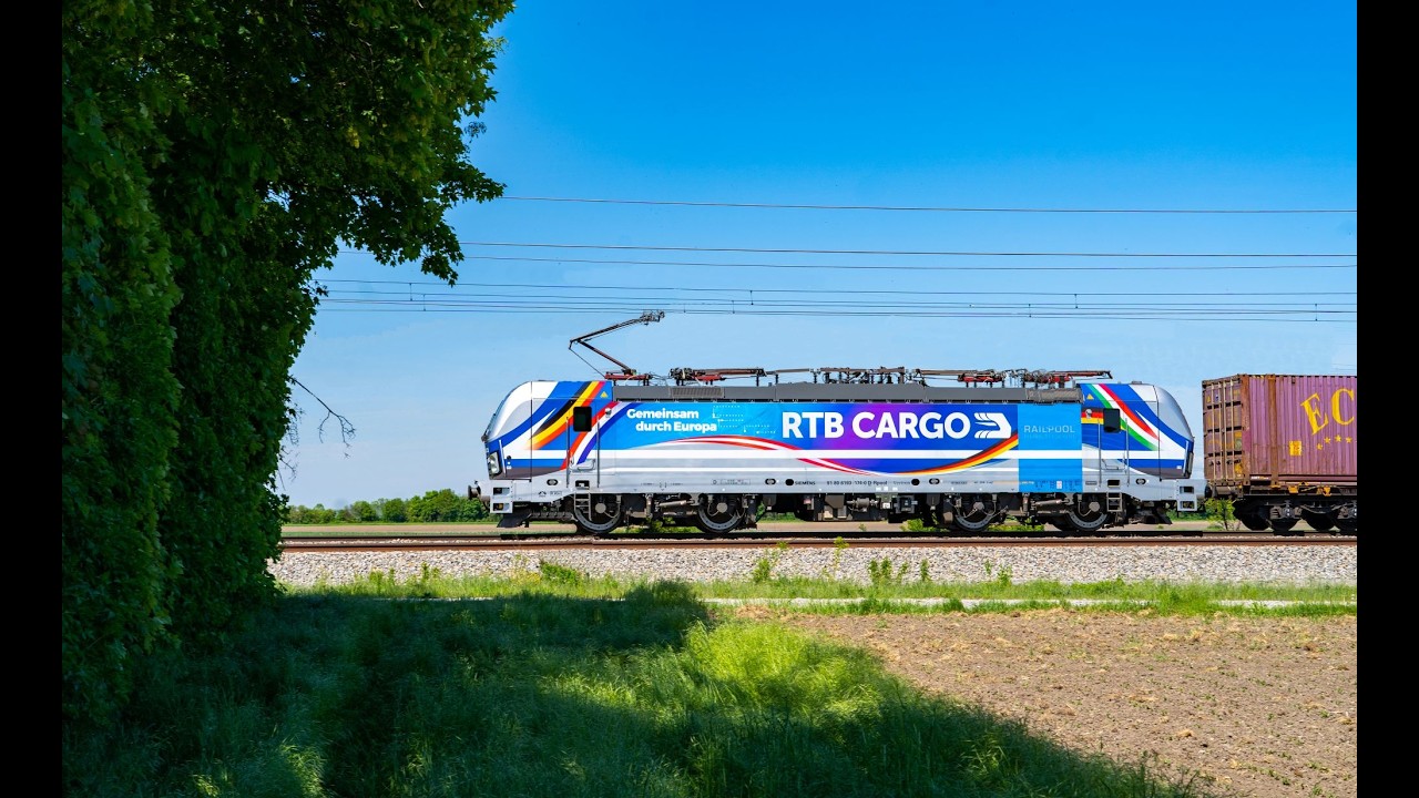 [RTB Cargo] 2 wyjątkowe Vectrony 193 123 & 193 174 z pociągami intermodalnymi w Polsce i Austrii