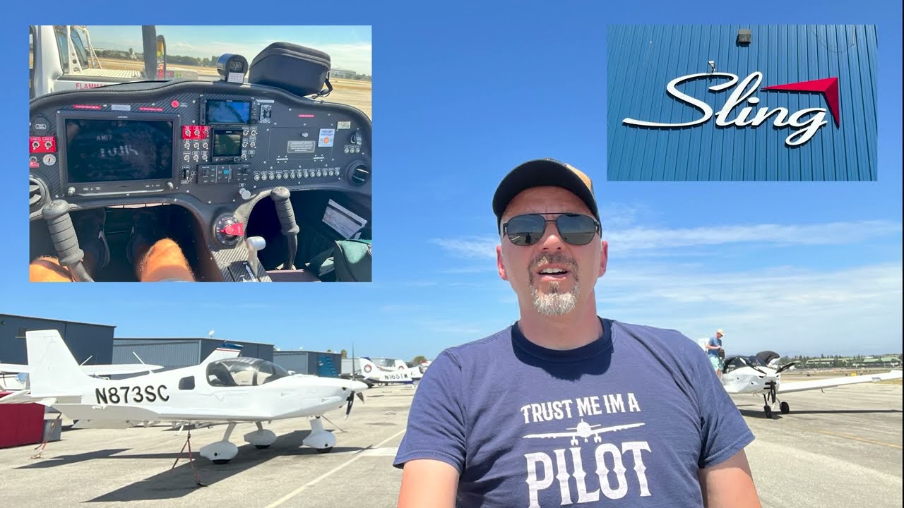 Jak się lata w USA - traffic pattern KTOA Torrance Zamperini Field (Sling SLA)