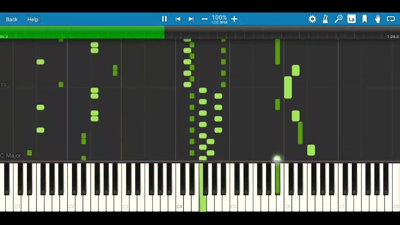 Super Cat Tales 2 OST - Ending (Synthesia Piano Tutorial)