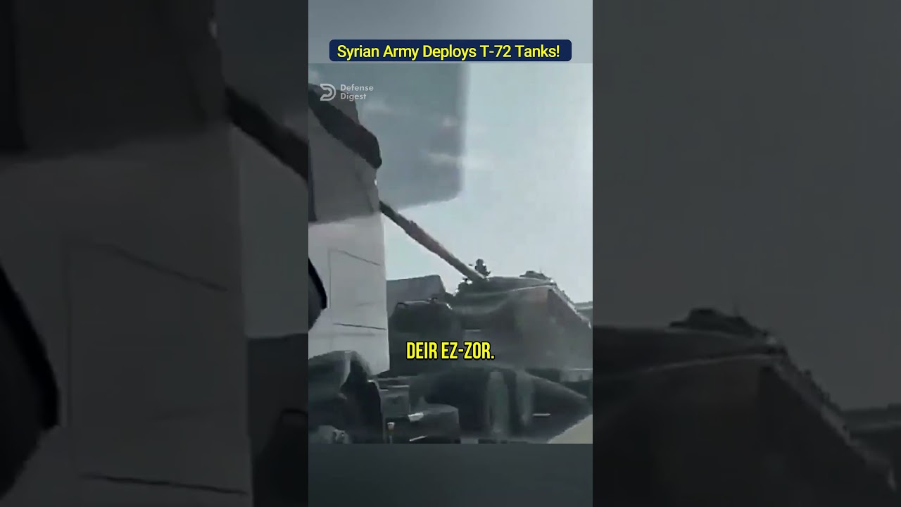Syrian Army Deploys T 72 Tanks to Deir ez Zor Front!