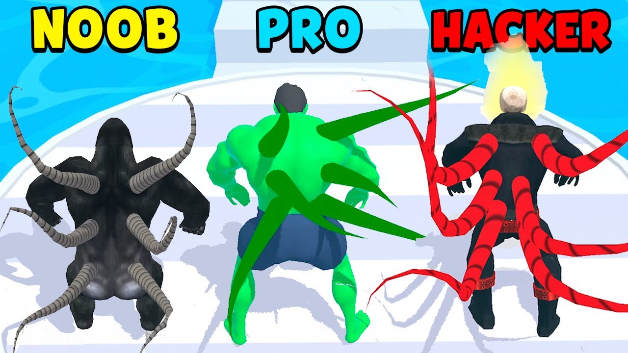 NOOB vs PRO vs HACKER - Pull Hero