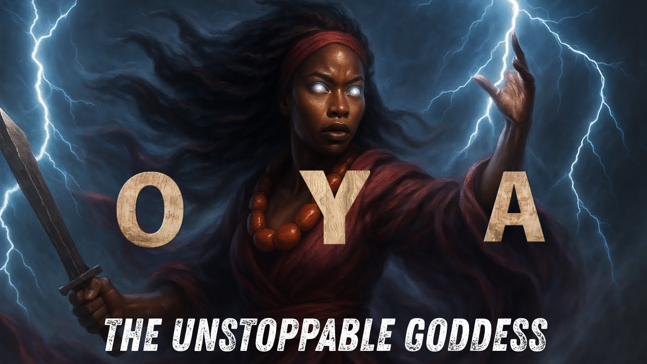 The Hidden Story of Oya — The Unstoppable Yoruba Goddess of Storms and Change