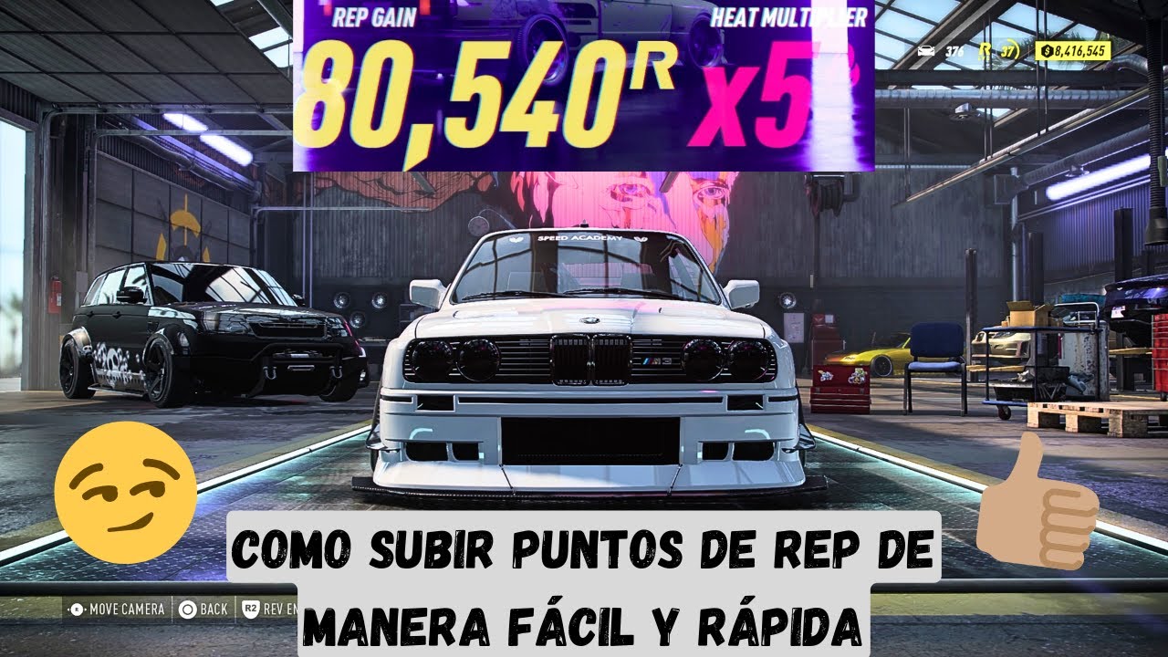 NFS HEAT - Como conseguir REPS de manera RÁPIDA  y FÁCIL.
