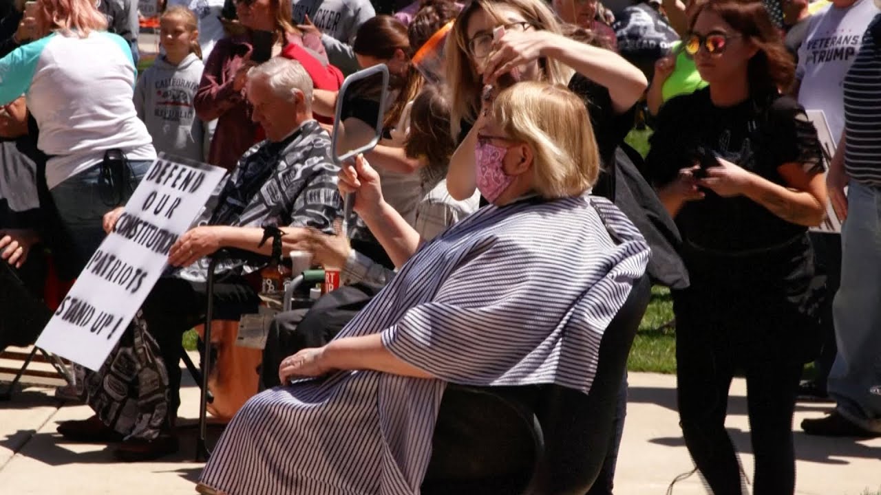 Michigan protesters launch 'Operation Haircut' over lockdown