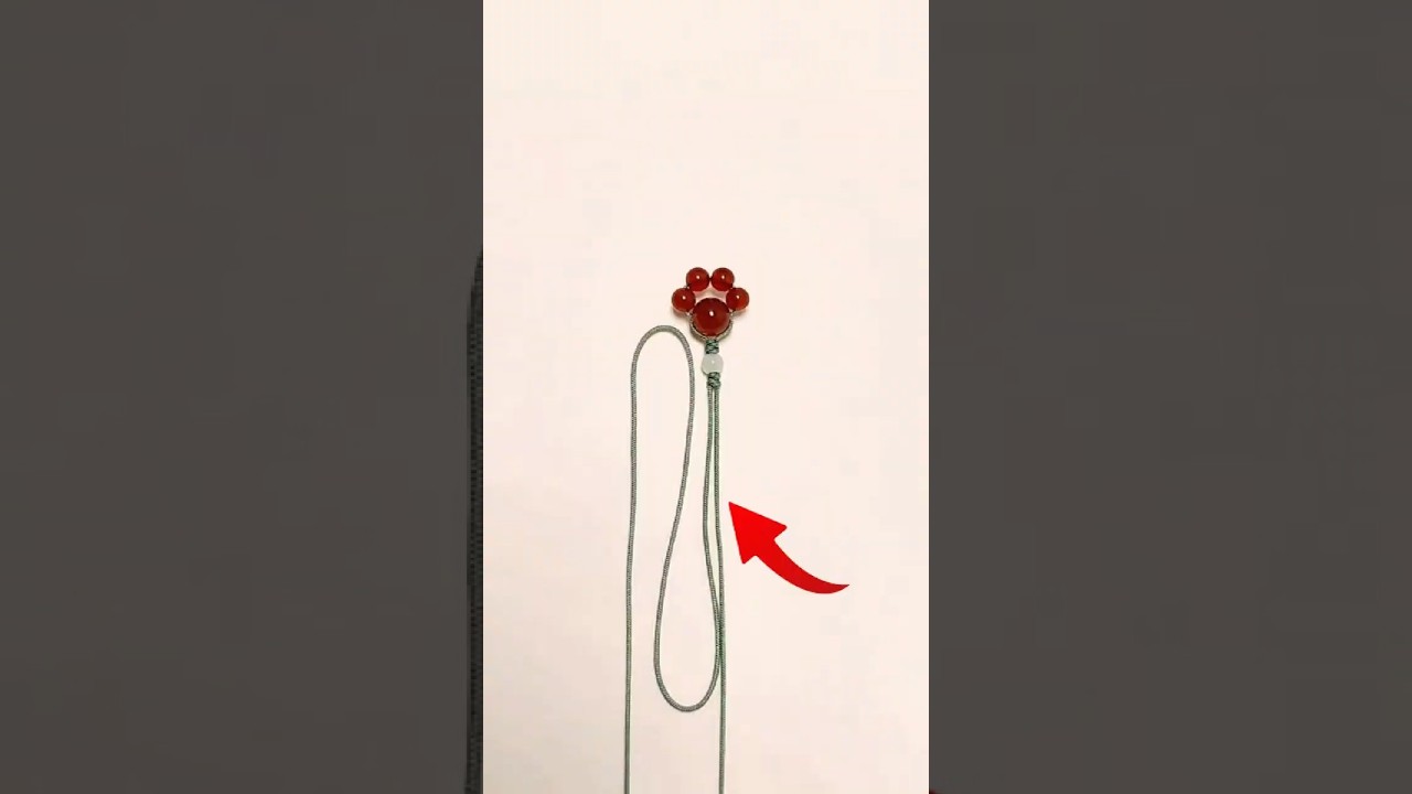 Cara Membuat Kalung Manik-manik Korea