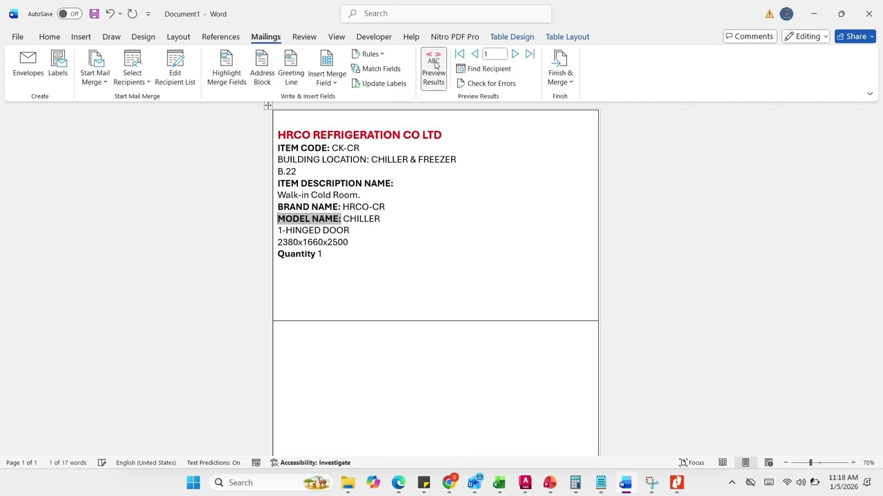 How to Create Auto-Fill Dispatch & Delivery Labels Using Excel & Word