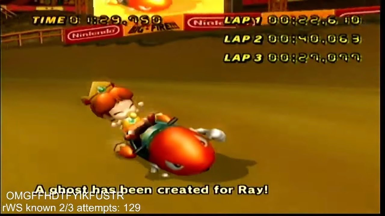 [MKW WR] GCN Waluigi Stadium (Glitch) - 1:29.750