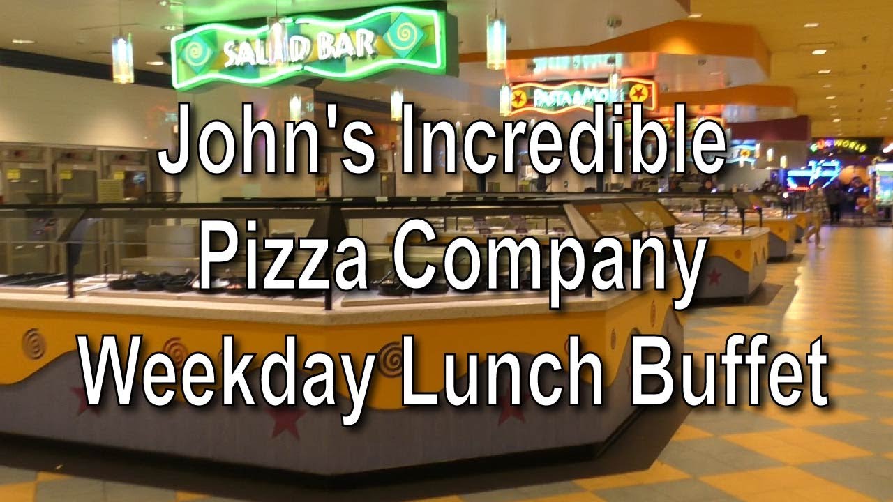 2019 Las Vegas John's Incredible Pizza Weekday Lunch Buffet