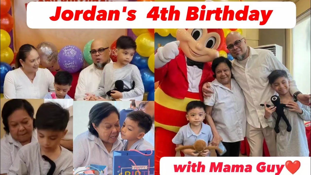 Jordan's 4th Birthday ❤ with Mama Guy