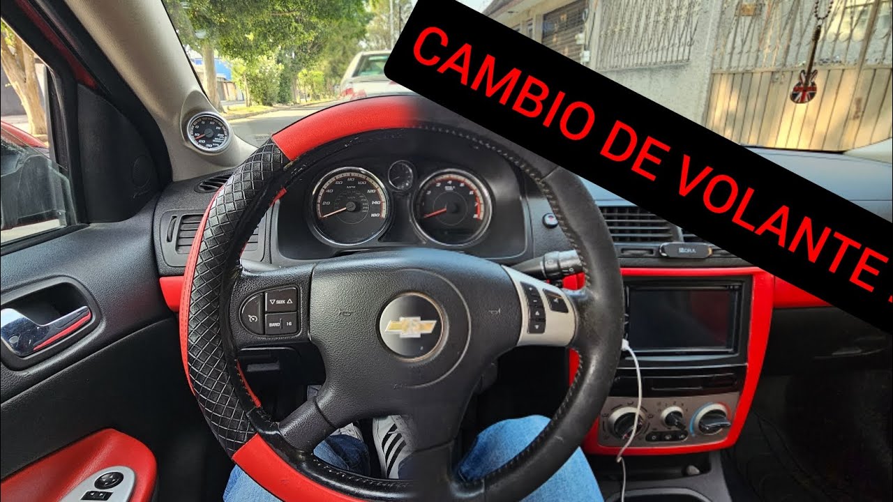 Cambio de volante al cobalt ss !!!