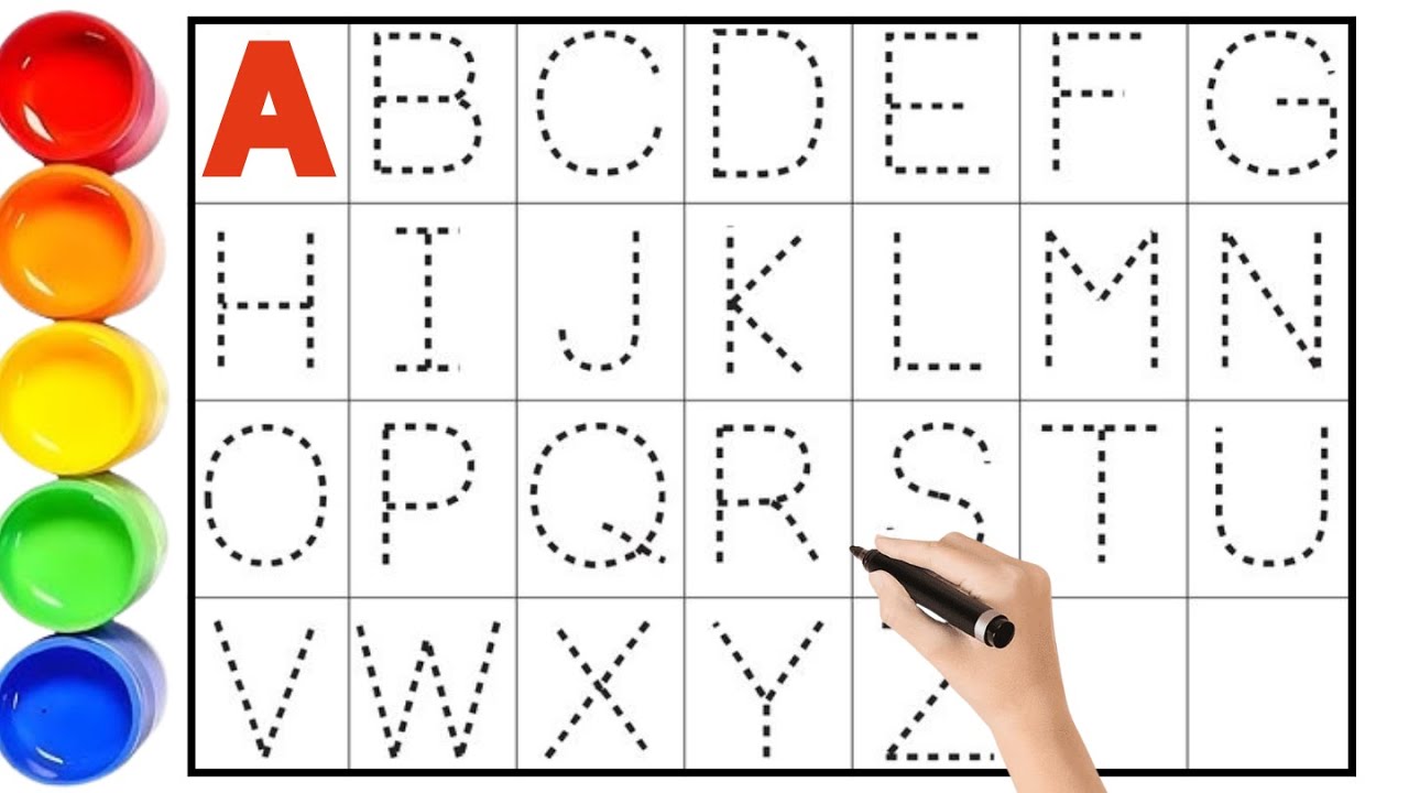 A for apple b for ball | abcd | alphabets | a to z  | abcd phonics song | abc song | learn abcd | 1