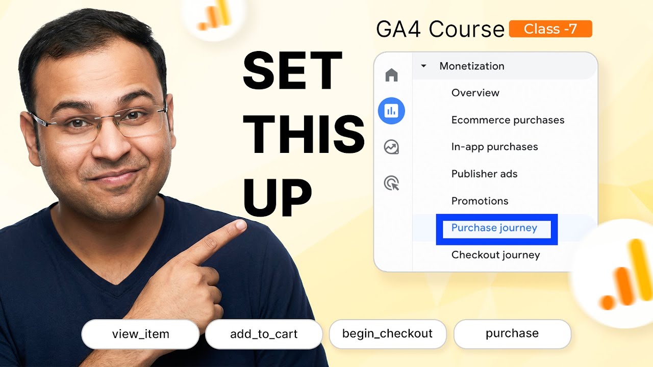 How to Create all Ecommerce Event in GA4 - GA4 Mastery Course #7