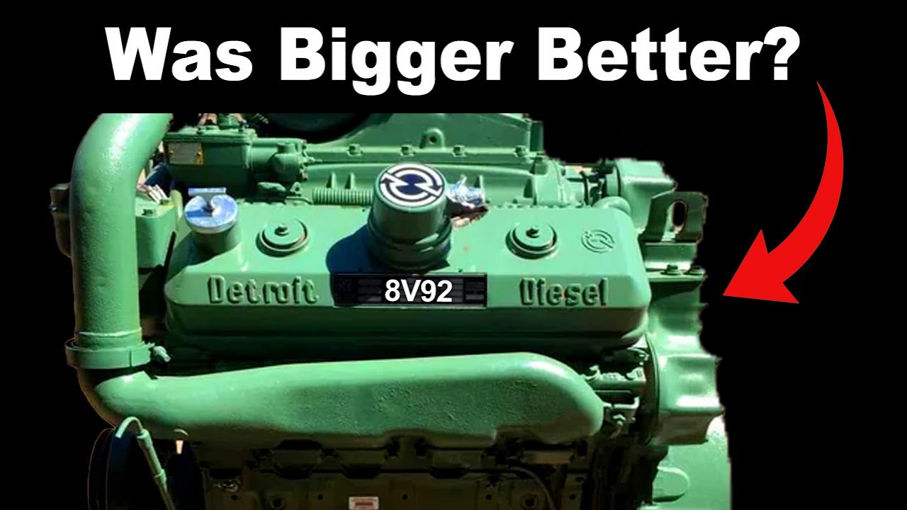 The Truth About the Detroit Diesel 8V92: Was Bigger Better?