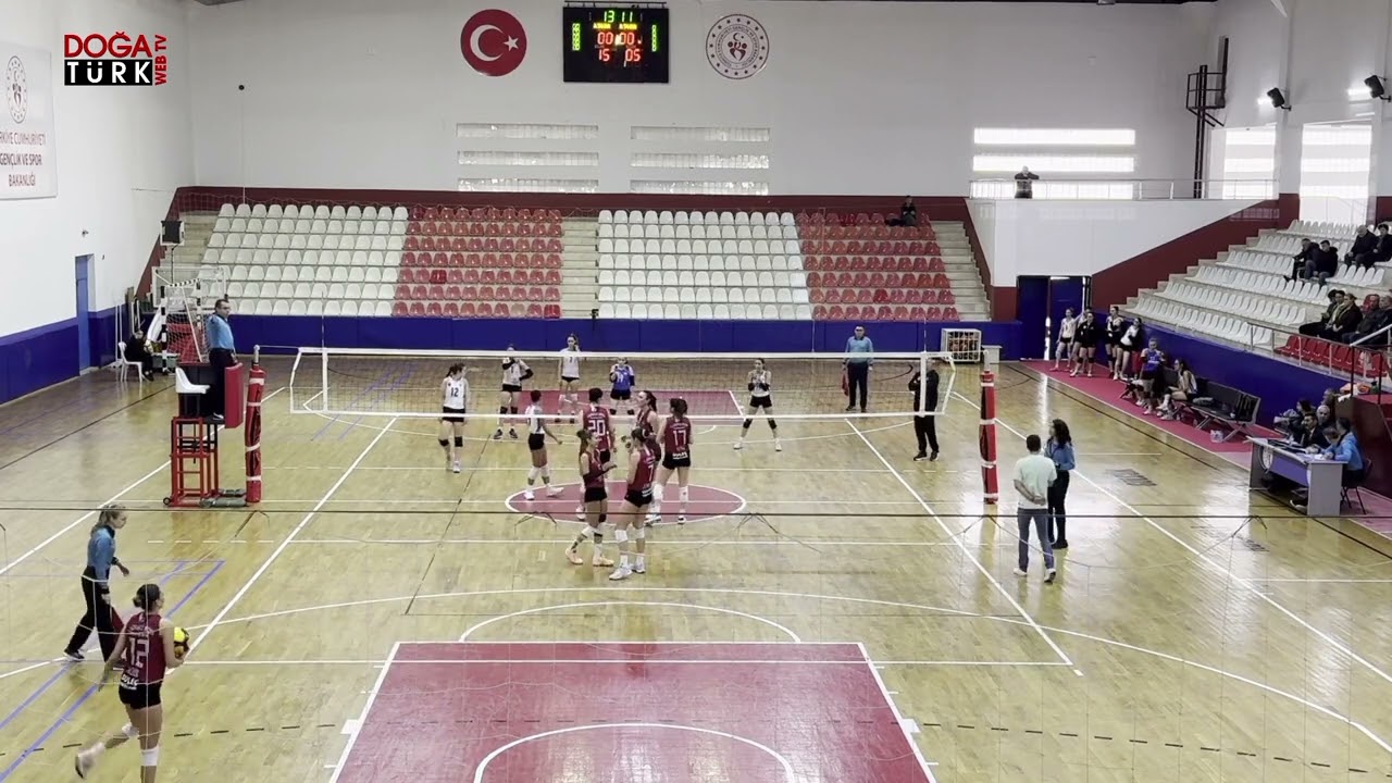 Cadence Boya İhsaniye Kadın Voleybol Takımı Sakarya Serdivan belediye Gelişim Takımı Maçı
