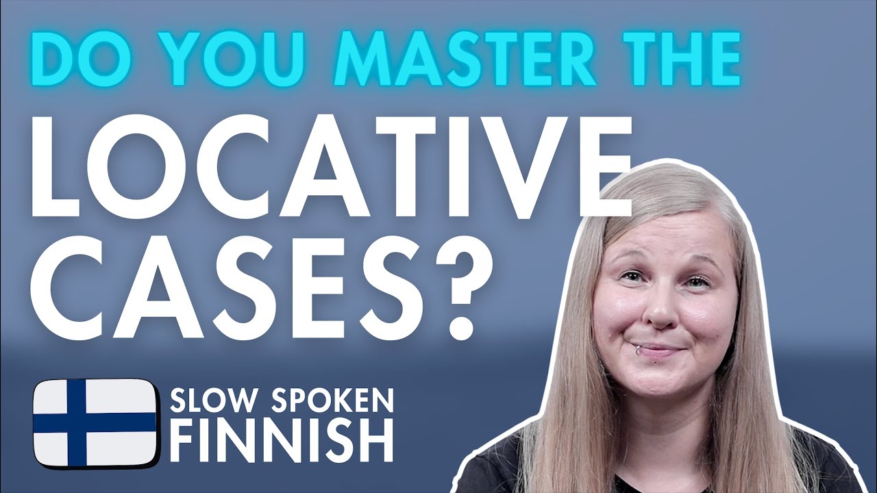 Locative-ish cases in everyday speech | Spoken Finnish