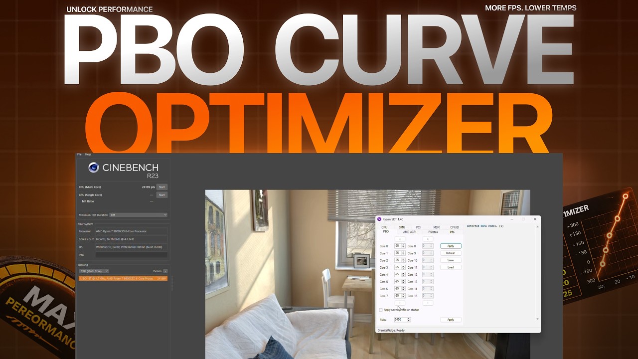 Как сделать андервольтинг процессора AMD Ryzen с помощью Curve Optimizer (правильный способ)