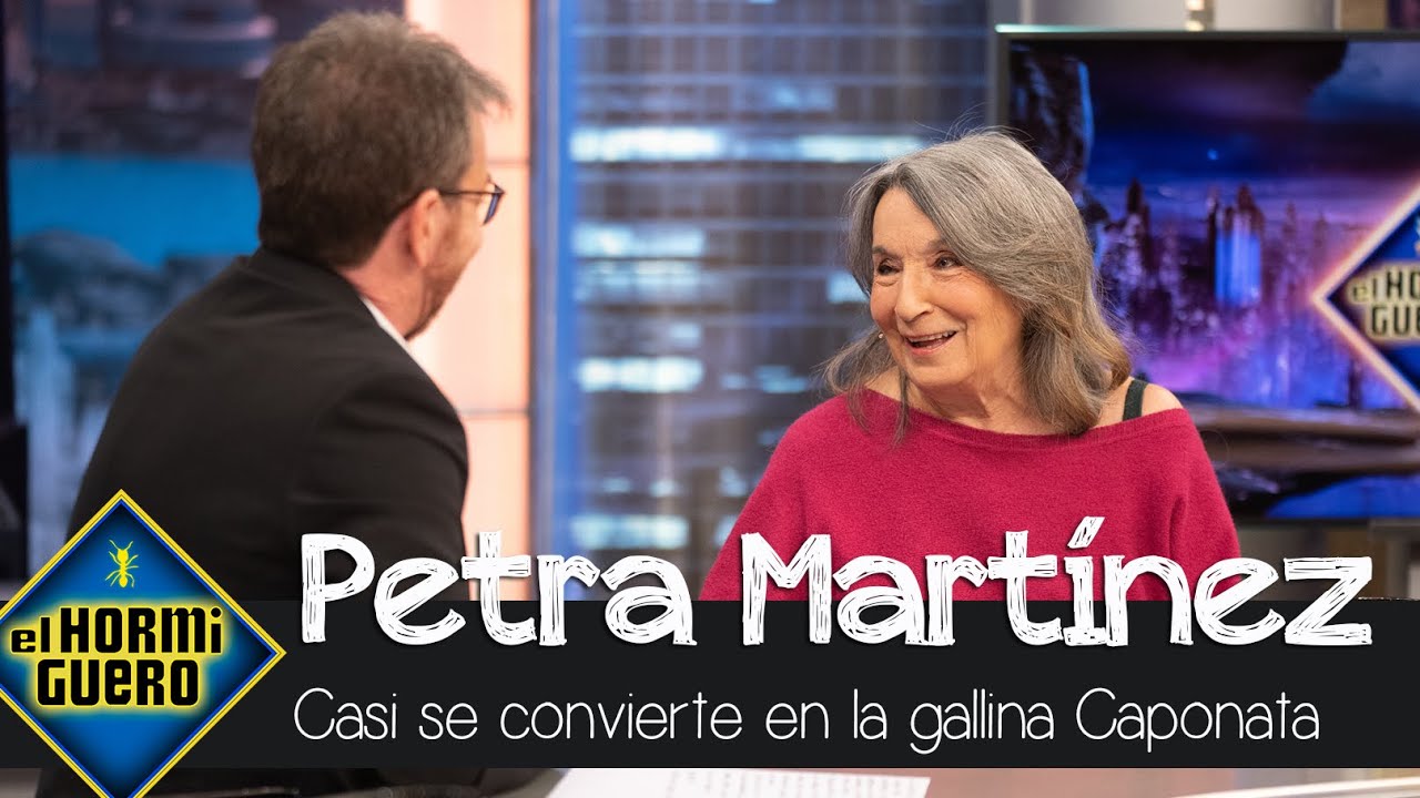 Petra Martínez revela que estuvo a punto de ser la gallina Caponata - El Hormiguero
