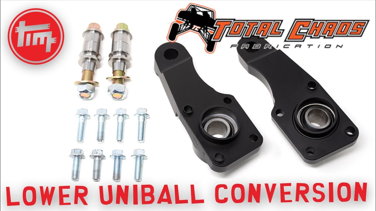 Total Chaos Uniball Lower Ball Joint Install
