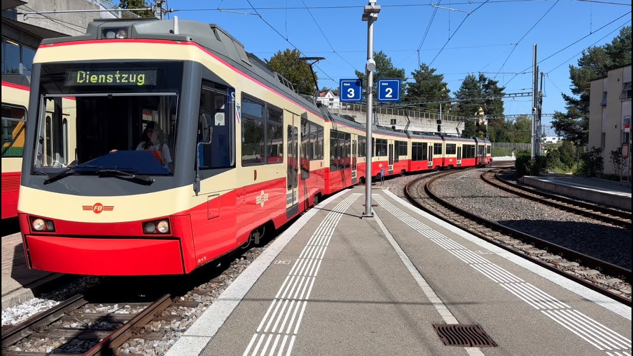 Bahnverkehr in Forch (06.09.2023)