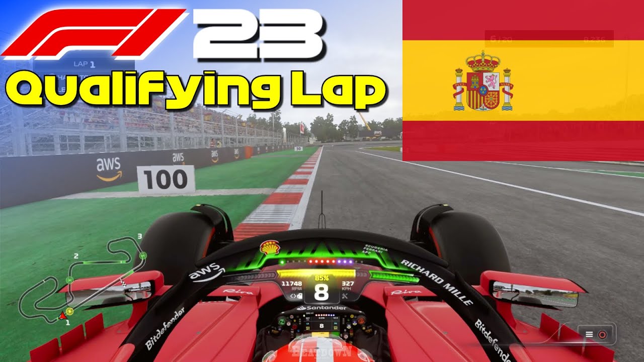 F1 23 - Let's Make Leclerc World Champion: Spain Qualifying Lap