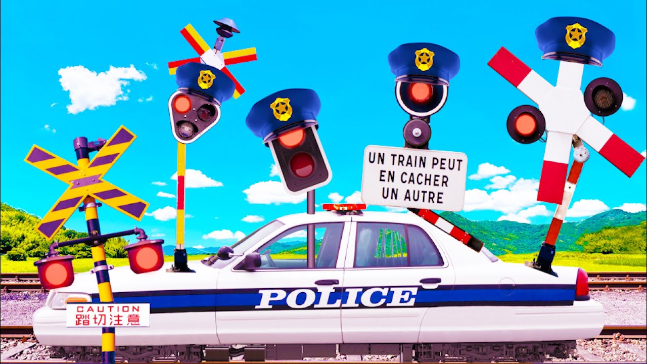 Increased Number of Police Railroad Crossings 😂