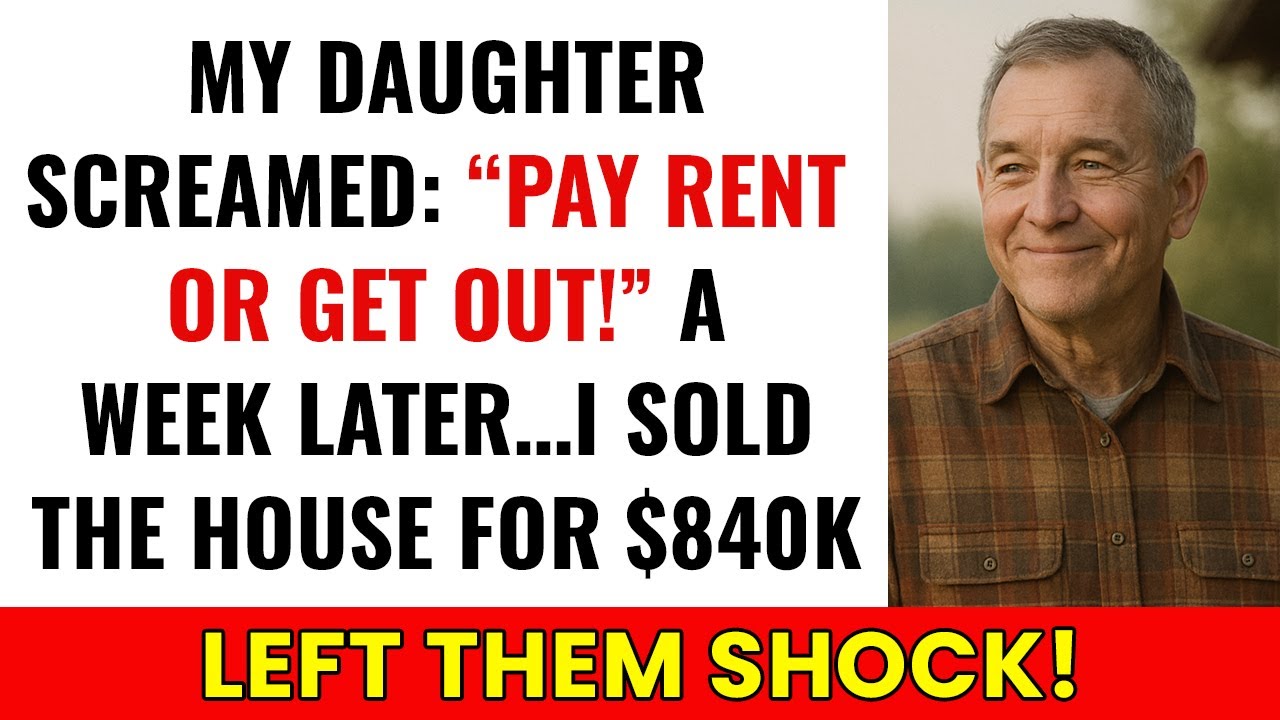 My Daughter Kicked Me Out… So I Sold the House She Lived In