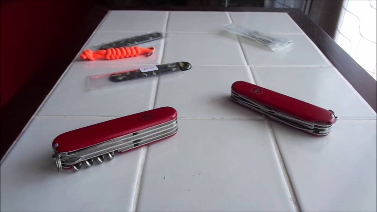 victorinox climber restoration - restauracion victorinox climber