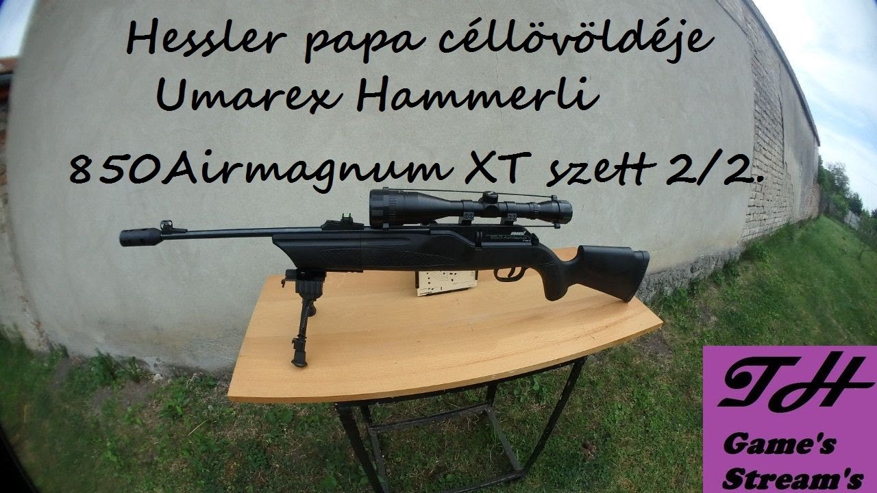 Hessler papa céllövöldéje 3.rész: Első légpuskám - Umerex Hammerli  850AirMagnum XT puskaszett 2/2.
