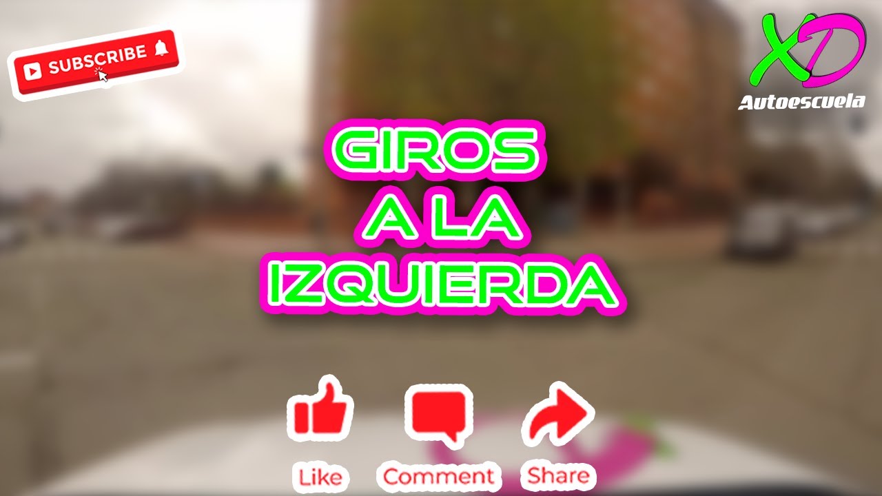 COMO REALIZAR  ¡GIROS A LA IZQUIERDA!