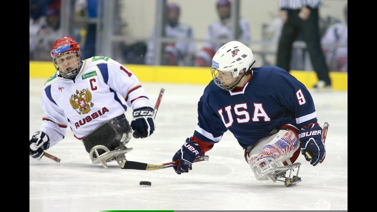 Highlights Semi-final USA v Russia - 2013 IPC Ice Sledge Hockey World Championships A-Pool
