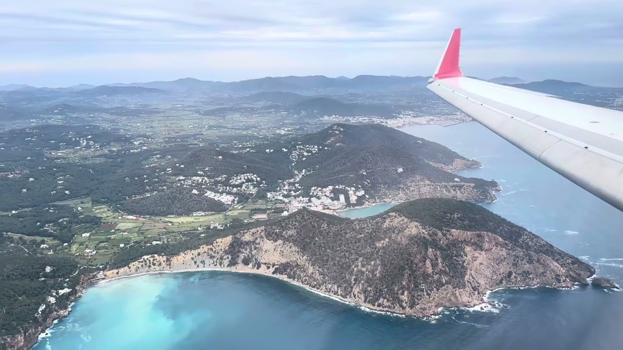 Iberia Regional landing in Ibiza