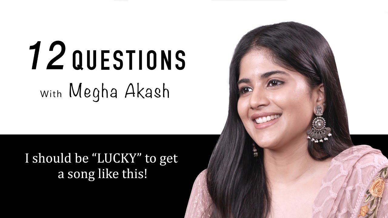 Megha Akash answers 12 Questions | U1 Records | Thappu Pannitten