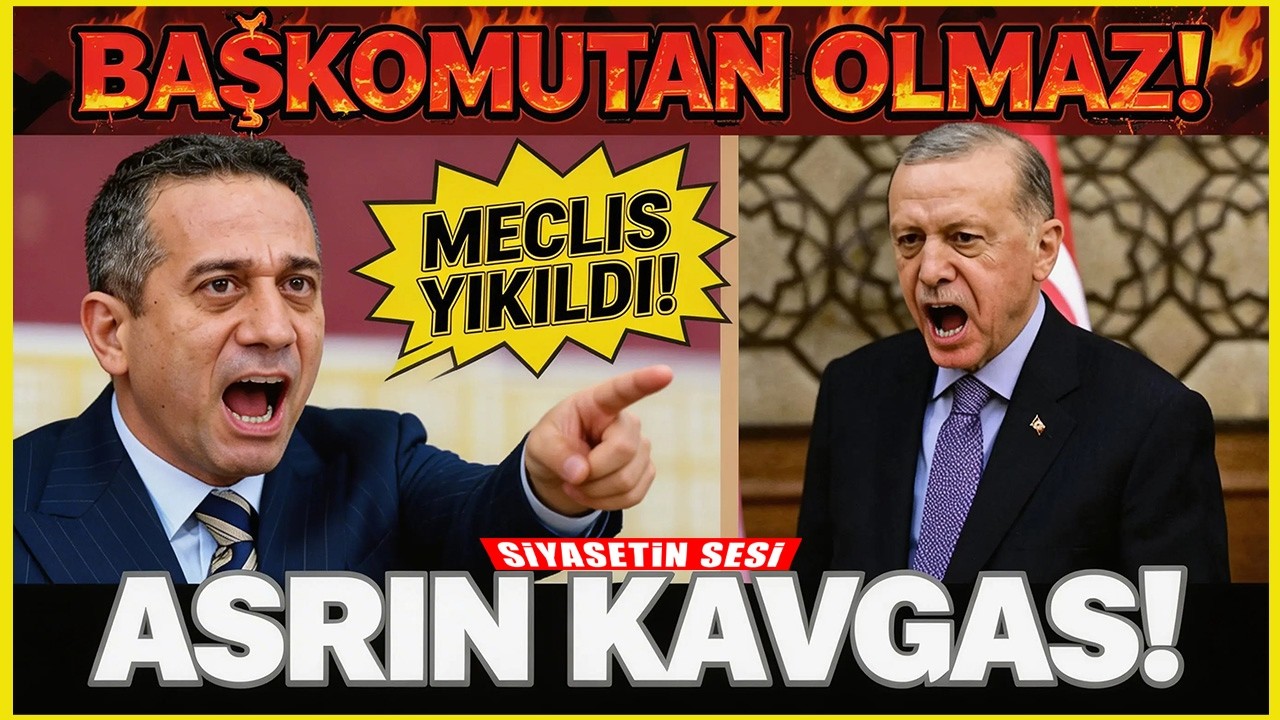 Meclis Yıkıldı! Ali Mahir Başarır Erdoğan'dan Başkomutan Olmaz Dedi Kavga Çıktı!
