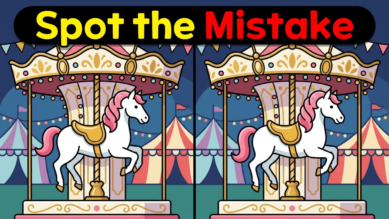 Spot The Difference : Spot the Mistake ( Find The Difference #26 )